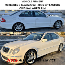 Load image into Gallery viewer, MERCEDES E55 2003-2006 18" FACTORY OEM FRONT AMG WHEEL RIM 65316 A2114012602