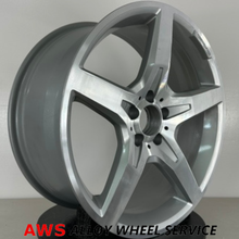 Load image into Gallery viewer, MERCEDES SL550 SL400 2013-2018 19" FACTORY OEM FRONT AMG WHEEL RIM 85283#D