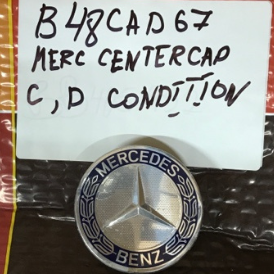 Mercedes 75MM Classic Dark Blue Wheel Center Hub Cap AMG Wreath b48cad ...