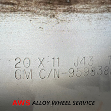 Load image into Gallery viewer, CHEVROLET CAMARO 2012-2015 20" FACTORY OEM WHEEL RIM REAR 5533 9598382