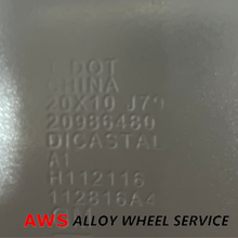 Load image into Gallery viewer, CHEVROLET CORVETTE 2014-2019 20" FACTORY OEM REAR WHEEL RIM 5641 20986480