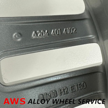 Load image into Gallery viewer, MERCEDES C-CLASS 2008-2016 18" FACTORY OEM FRONT AMG WHEEL RIM 85058 #D