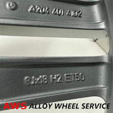 Load image into Gallery viewer, MERCEDES C-CLASS 2008-2016 18" FACTORY OEM FRONT AMG WHEEL RIM 85058 #D