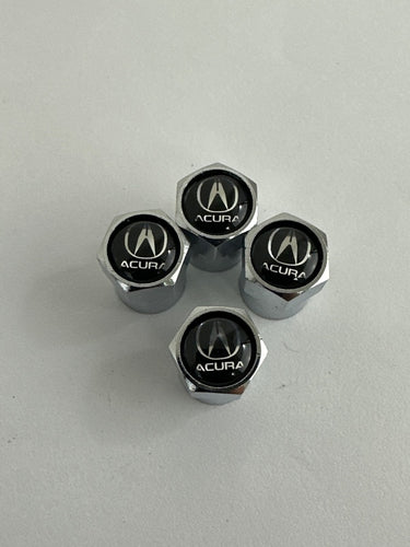 Set of 4 Universal Acura Wheel Stem Air Valve Caps 3f8fc673