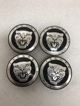 Load image into Gallery viewer, Jaguar Black 57mm Center Cap Cover 8W93-1A096-AB