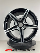 Load image into Gallery viewer, USED MERCEDES C-CLASS C43 C450 2016-2019 18&quot;FACTORY OEM FRONT AMG WHEEL RIM