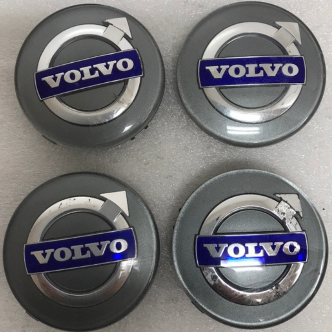 Set of 4 Volvo Iron Mark Alloy Wheel Center Cap 30666913 88dbba65