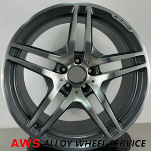 MERCEDES CLS63 AMG 2009-2011 19" FACTORY OEM REAR WHEEL RIM 85091 A2194013702