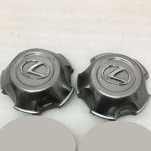 Load image into Gallery viewer, Set of 2 Lexus Silver Center Caps 9722ba19