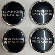 Load image into Gallery viewer, Set of 4 Range Rover Black Wheel Center Cap RRJ000010XXX 63mm 7fd372ee