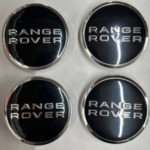 Set of 4 Range Rover Black Wheel Center Cap RRJ000010XXX 63mm 7fd372ee