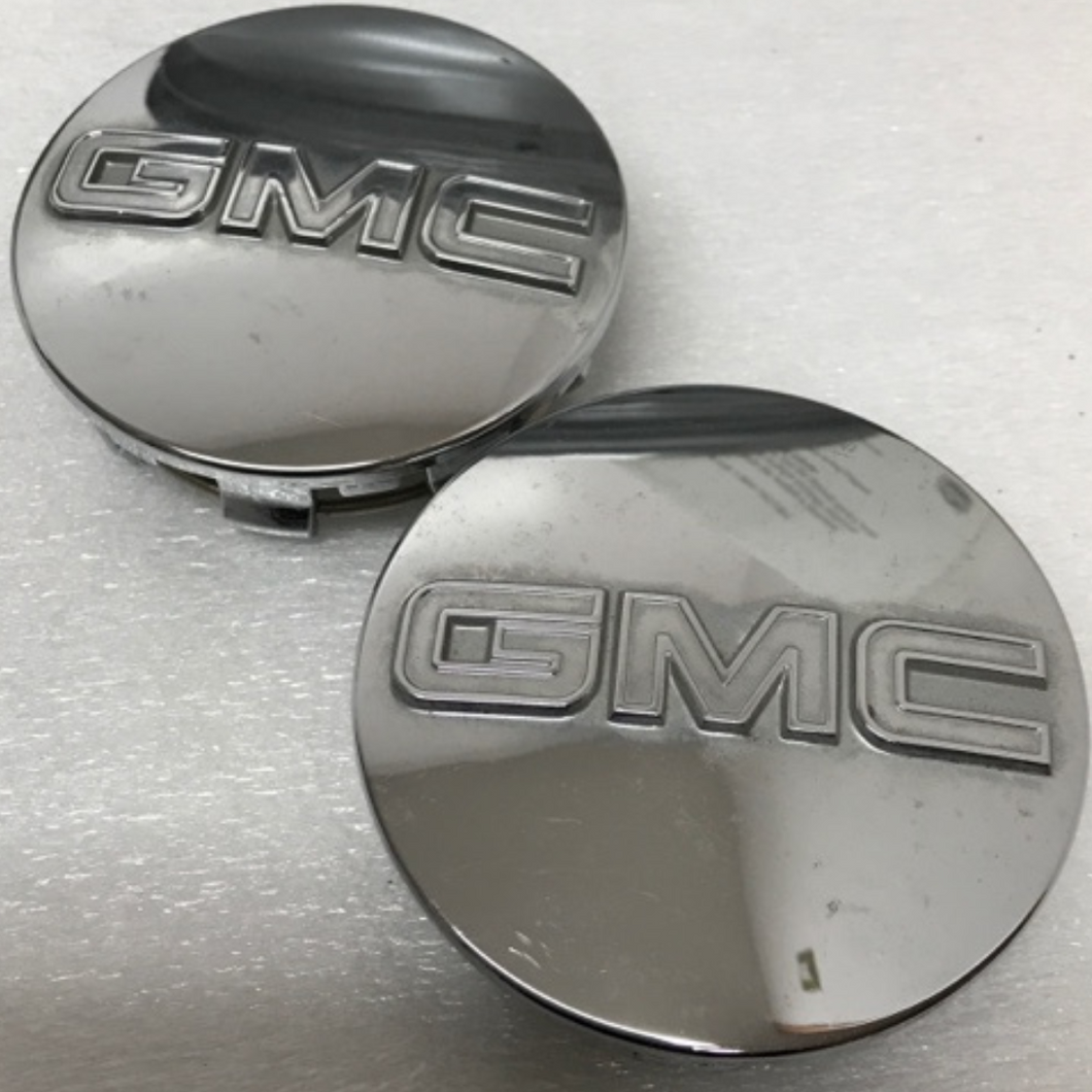 Set of 2 GMC CENTER CAPS 20942032 83 MM f5af69bf