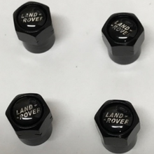 Load image into Gallery viewer, Set of 4 Universal Land rover Black Wheel Stem Air Valve Caps 941258f0