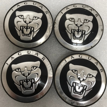 Load image into Gallery viewer, Set of 4 Jaguar Black 59mm Center Cap Cover 8W93-1A096-AB a3126a26