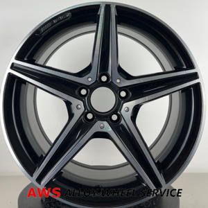 MERCEDES C-CLASS 2015-2018 18" FACTORY ORIGINAL REAR AMG WHEEL RIM 85373