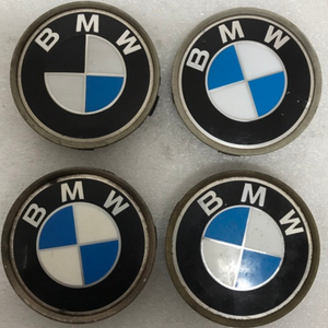 Set of 4 BMW wheel center caps 3 & 5 7 series 6768640 68mm 2ebf9ee0