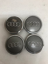 Load image into Gallery viewer, SET OF 4 2002-2019 Audi WHEEL CENTER CAPS 4B0601170A cc796aec