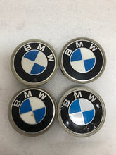 Load image into Gallery viewer, Set of 4 BMW wheel center caps 3 &amp; 5 &amp; 7 series 6768640 68mm eee1c8a2