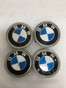 Set of 4 BMW wheel center caps 3 & 5 & 7 series 6768640 68mm eee1c8a2
