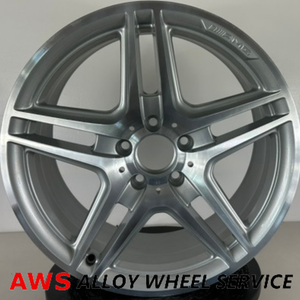 MERCEDES C-CLASS 2008-2016 18" FACTORY OEM FRONT AMG WHEEL RIM 85058 #D