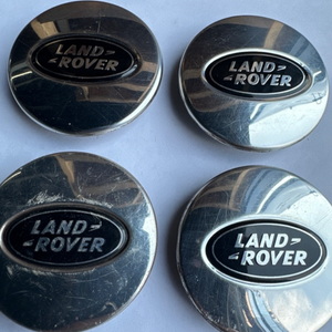 Set of 4 OEM Land Rover Polished Center Caps 63mm 8H1M-37190-AA 2553837f