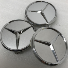 Load image into Gallery viewer, Set of 3 Mercedes-Benz Wheel Hub Center Caps b76fd65b