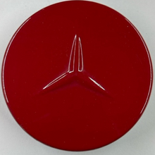 Load image into Gallery viewer, Mercedes-Benz Red Wheel Hub Center Cap A1714000025 87a7d3f6