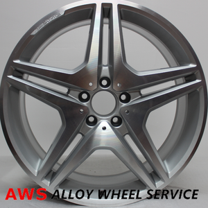 MERCEDES S63 2008 2009 20" FACTORY ORIGINAL FRONT WHEEL RIM