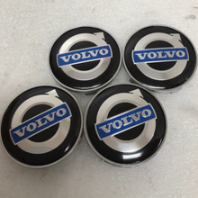 Load image into Gallery viewer, Set of 4 Volvo Iron Mark Alloy Wheel Center Cap Black b2cc2b26