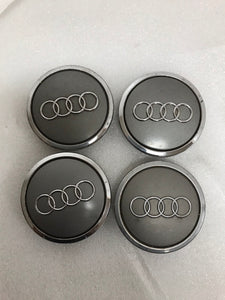 SET OF 4 Audi WHEEL CENTER CAPS FITS NEARLY ALL MODELS 4B0601170A fea46565