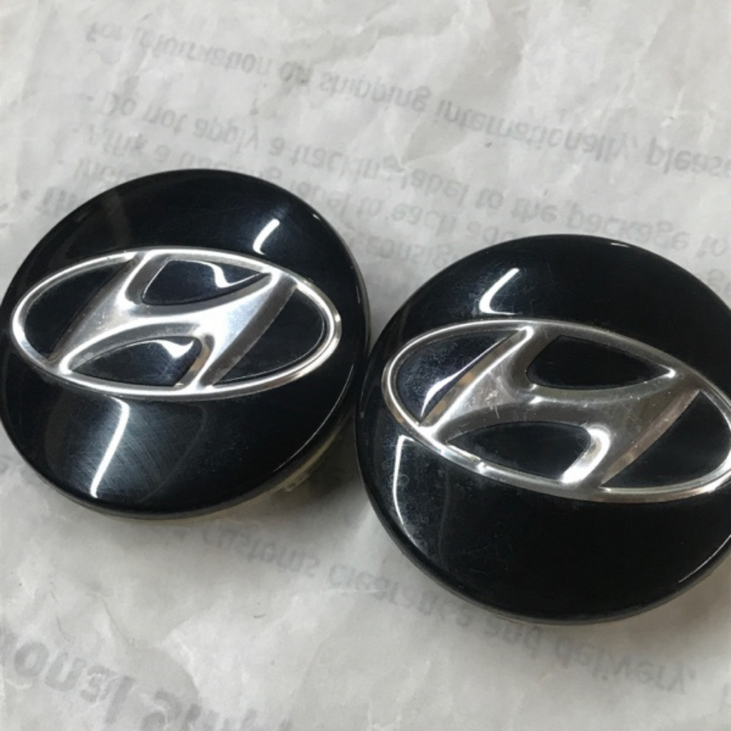 Set of 2 Hyundai Wheel Hub Center Cap 52960-3X500 82e87bce