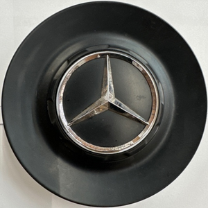 Set of 3 Mercedes Benz OEM Genuine Black Wheel Center Caps 41070b83