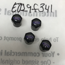 Load image into Gallery viewer, Set of 4 Ford Wheel Air Stem Valve Caps e029f341