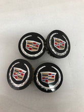 Load image into Gallery viewer, Set of 4 Cadillac ATS CTS CTS-V DTS STS SRX black center cap cap 9597375