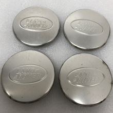 Load image into Gallery viewer, Set of 4 Land Rover Range Rover Center Hub Cap Silver CK52-1A096-AB 9d4b35df