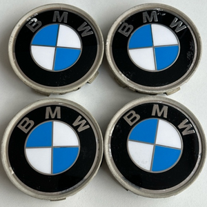 One BMW wheel center caps 3 & 5 & 7 series 6768640 68mm 682642ef