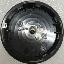 Load image into Gallery viewer, Volkswagen OEM Wheel Center Cap Chrome &amp; Black Golf Jetta Passat 35aba60d