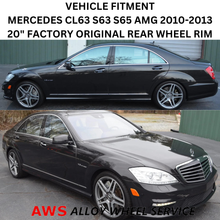 Load image into Gallery viewer, MERCEDES CL63 S63 S65 AMG 2010-2013 20&quot; FACTORY OEM WHEEL RIM