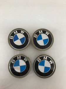 Set of 4 BMW wheel center caps 3 & 5 & 7 series 6768640 68mm b438d91a