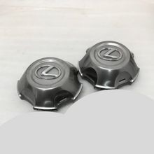 Load image into Gallery viewer, Set of 2 Lexus Silver Center Caps 9722ba19