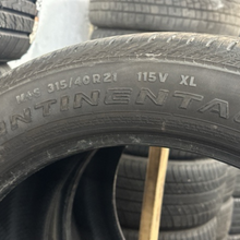Load image into Gallery viewer, SET OF 2 CONTINENTAL CROSS CONTACT LX SPORT 315/40/21 TIRES  b7be1e99