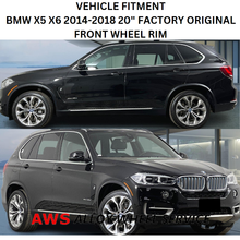 Load image into Gallery viewer, BMW X5 X6 2014-2018 20&quot; FACTORY ORIGINAL FRONT WHEEL RIM
