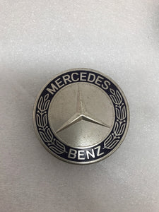 4PC Mercedes 75MM Classic Dark Blue Wheel Center Hub Caps AMG Wreath a307ccc4