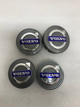 Load image into Gallery viewer, Set of 4 GENUINE OEM Volvo 30666913 Iron Mark Alloy Wheel Center Cap GRAY