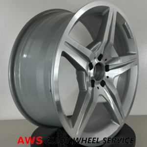 MERCEDES CLS550 2012 19" FACTORY OEM FRONT AMG WHEEL RIM 85214 A2194013202 #D