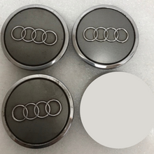 Load image into Gallery viewer, Set of 3 Audi Wheel Center Cap 8T0601170A 63e1f0e7