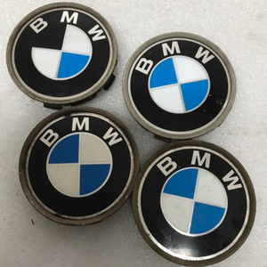 Set of 4 BMW wheel center caps 3 & 5 7 series 6768640 68mm 2ebf9ee0