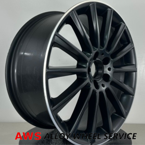 MERCEDES C-CLASS AMG 2015-2020 19" FACTORY OEM REAR WHEEL RIM 85375 A2054011400