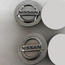 Load image into Gallery viewer, Set of 2 Nissan Wheel Center Caps 403435Y700 54 mm e3c3ae69