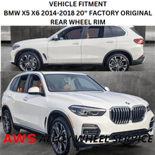 Load image into Gallery viewer, BMW X5 X6 2014-2018 20&quot; FACTORY OEM REAR WHEEL RIM 86060 36116853960